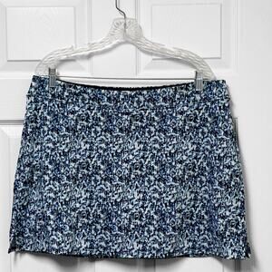Tranquility Colorado Clothing Skort Blue Black Activewear Womens XL Tennis Golf